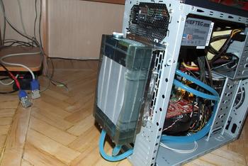 Моддинг корпуса Aerocool ExtremEngine 3T BBA Black