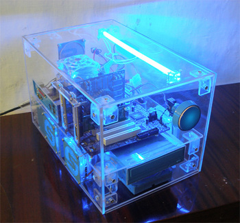 Моддинг корпуса BlueIce