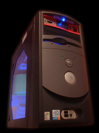 Моддинг корпуса Dell Dimension 2400