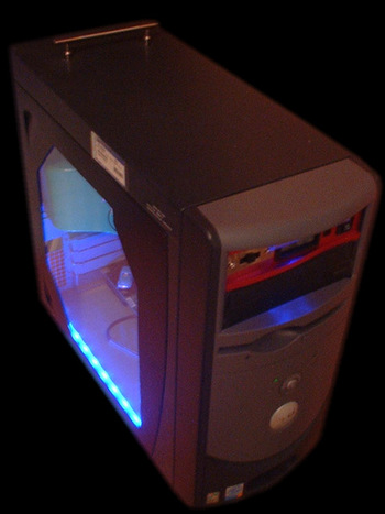 Моддинг корпуса Dell Dimension 2400