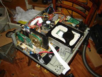 Моддинг корпуса Technics SL-PD867