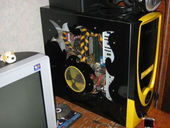 Моддинг корпуса Middle Tower ATX Delux M9912
