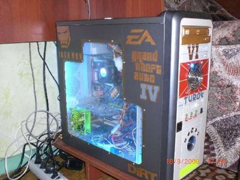 Моддинг корпуса colorsit ATX-C8012