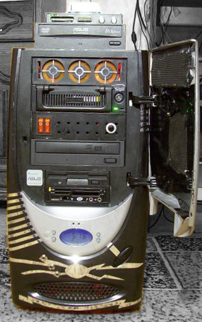 Моддинг корпуса Inwin S5xx