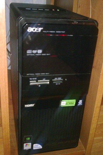 Моддинг корпуса Acer m3800