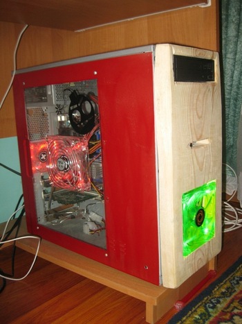 Моддинг корпуса Delux micro ATX