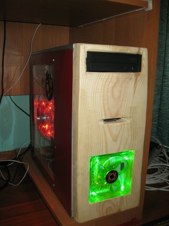 Моддинг корпуса Delux micro ATX