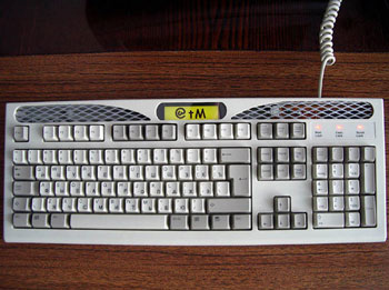 Моддинг DELL SK-1000 keyboard