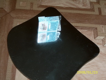 Моддинг коврик из оргстекла