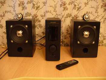 Моддинг Усилитель Microlab, акустика JBL